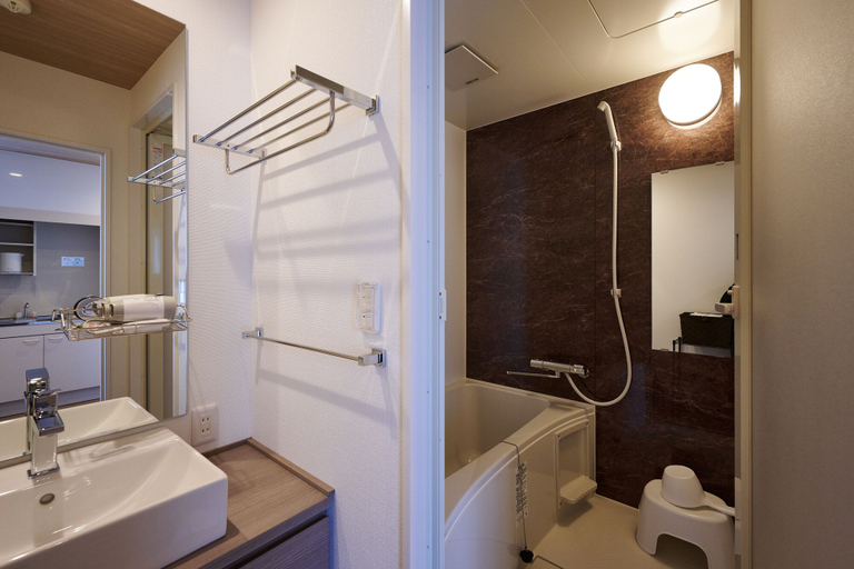 Bathroom 4, HOTEL R9 The Yard Kirishimakokubu, Kirishima