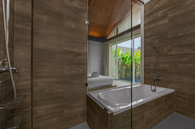 Bathroom 4, Solano Tropical 3BR Pool Villa at Bang Tao, Pulau Phuket