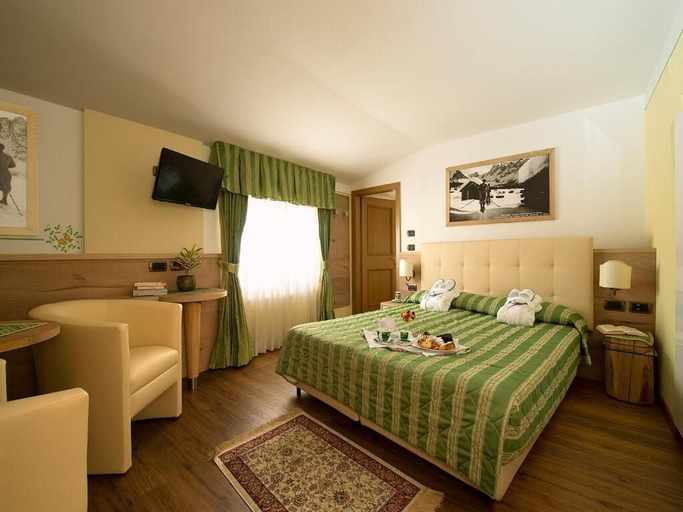 Bedroom 3, Hotel Alle Alpi, Trento
