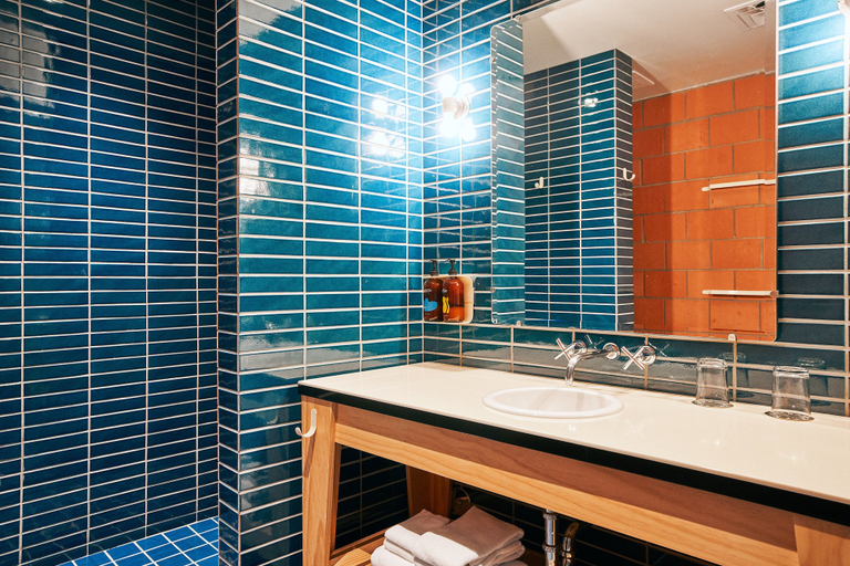 Bathroom 5, The Carpenter Hotel, Travis
