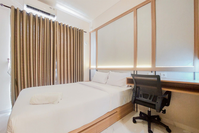 Bedroom 5, Warm And Nice Studio Room Sky House Bsd Apartment, South Tangerang