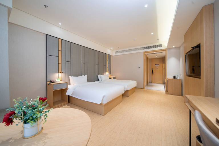 Bedroom 2, Dingwang Hotel -  Chencun Metro Station, Foshan