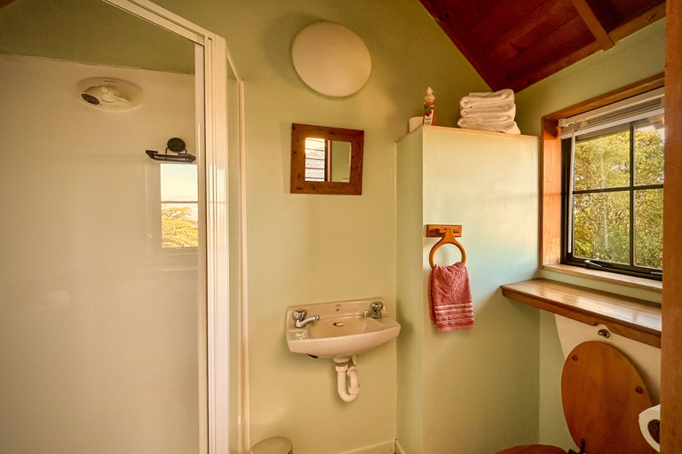 Bathroom 4, Te Tiro Accommodation, Waitomo