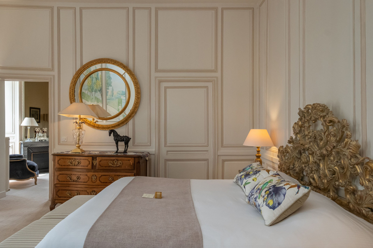 Bedroom 3, Chateau de Rochecotte, Indre-et-Loire