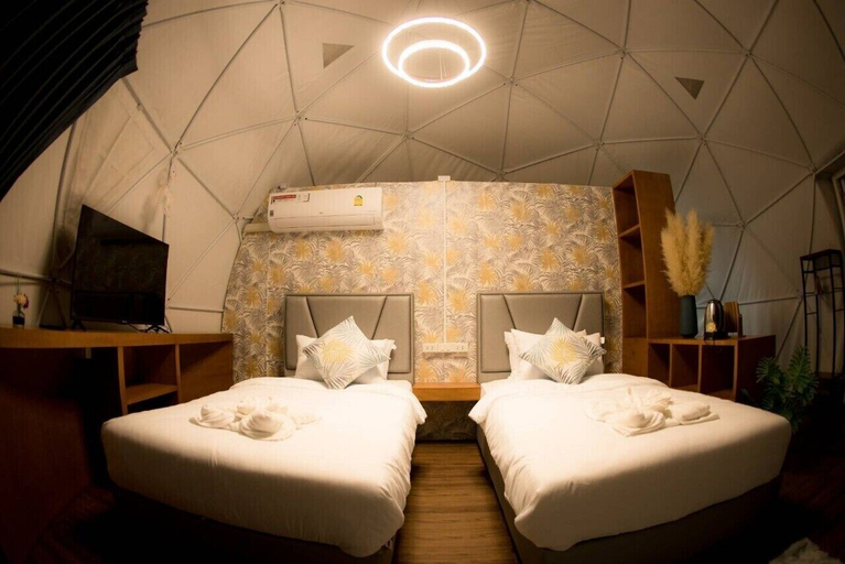 Bedroom 2, papa q suite resorts, Muang Roi Et