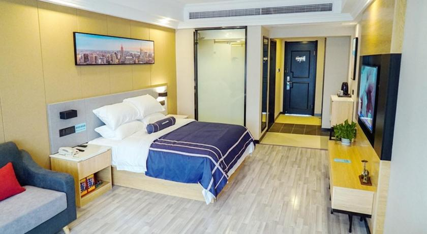 Bedroom 4, LANO Hotel Hubei Huangshi City Huangshigang District Mo'ercheng, Huangshi