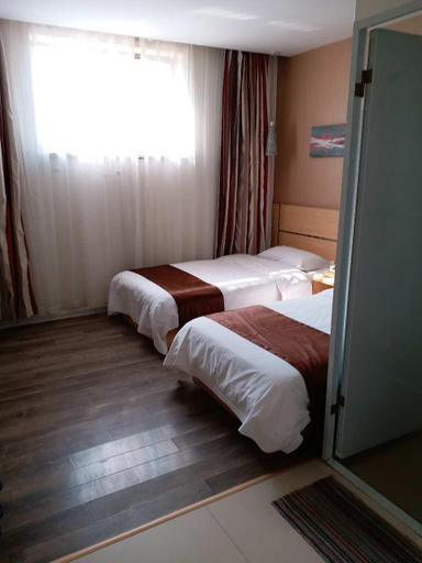 Bedroom 4, Thank Inn Hotel Hebei Baoding Qingyuan Bus Station, Baoding