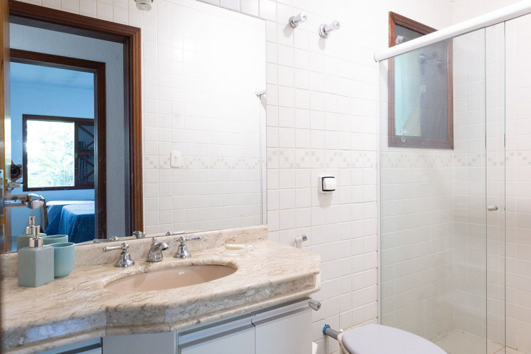 Bathroom 4, Flat 50m Praia Maresias Lazer Compl, São Sebastião