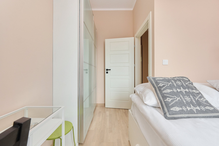 Bedroom 3, Bright Apartment Walońska 19 by Renters, Środa Śląska