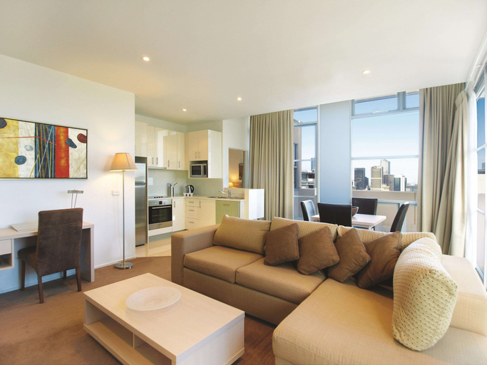 Bedroom 4, Oaks Melbourne on Lonsdale Suites, Melbourne