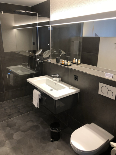 Bathroom 2, Hotel Sonne, Winterthur