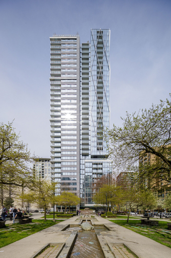 Exterior & Views 2, 1111 Richards - 1407, Greater Vancouver