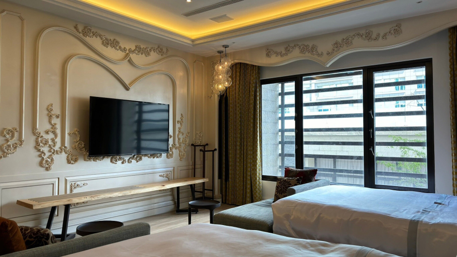 Bedroom 2, Mulan Boutique Hotel - Taipei Dazhi Branch, Taipei City