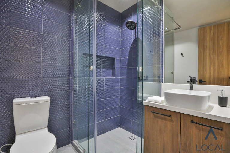 Bathroom 3, Be Local Lofts & Coworking, Mexico City