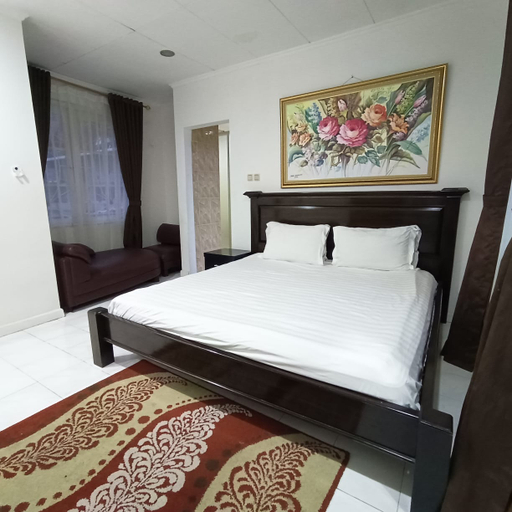 Bedroom 4, Villa Kota Bunga N6-22 - 4BR with Pool by Zahra Al-Jazeerah, Bogor