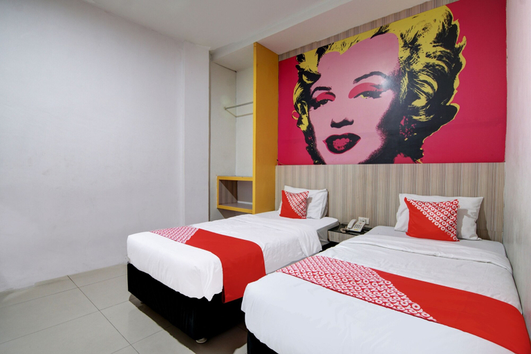 Bedroom 2, Hotel O Celine Home Syariah, Pekanbaru