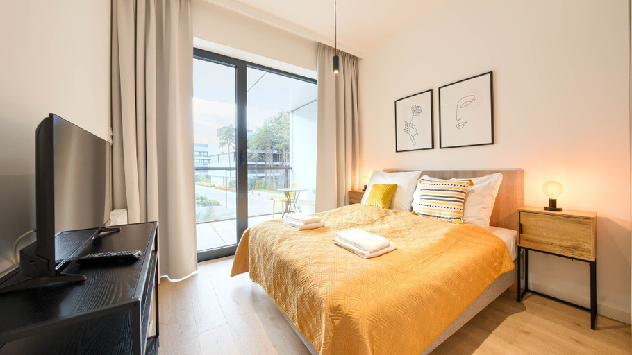 Bedroom 3, Apartamenty Sun & Snow Shellter, Kołobrzeg
