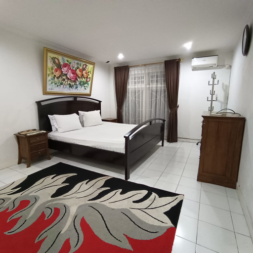 Bedroom 2, Villa Kota Bunga N6-22 - 4BR with Pool by Zahra Al-Jazeerah, Bogor