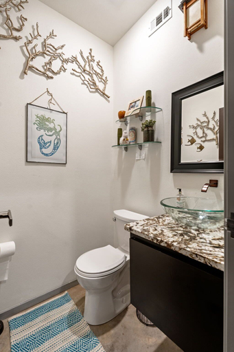 Bathroom 3, Apache Glass House, Travis