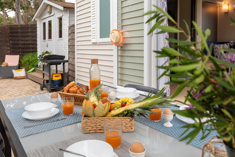Food & Drinks, Le Mimosa, mobil-home climatisé au cœur du vignoble et à quelques mètres de la mer, Var
