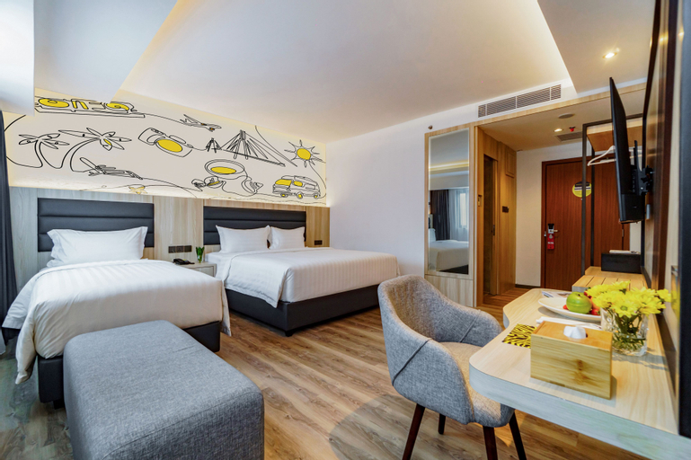 Bedroom 5, Yello Hotel Harbour Bay, Batam
