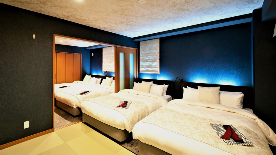 Bedroom 3, Weskii Hotel, Kanazawa