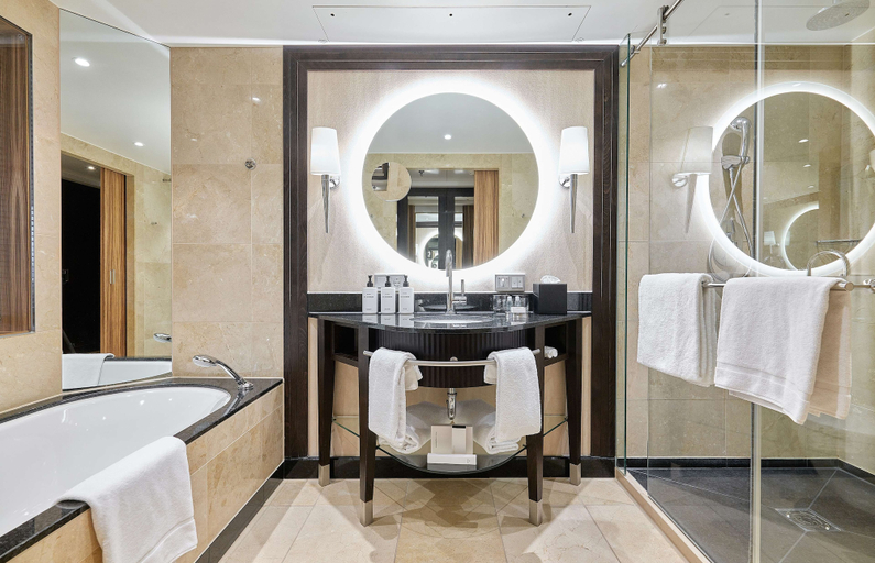 Bathroom 5, Hotel Kö59 Düsseldorf - Member of Hommage Luxury Hotels Collection, Düsseldorf