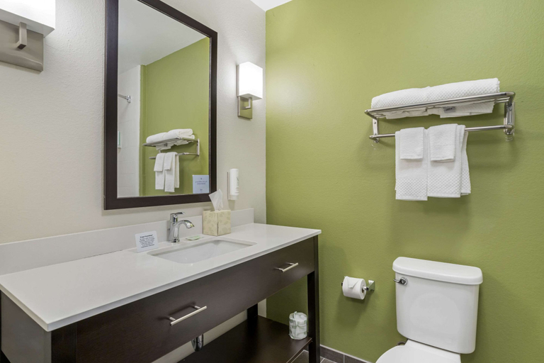 Bathroom 4, Sleep Inn & Suites Liberty, Liberty
