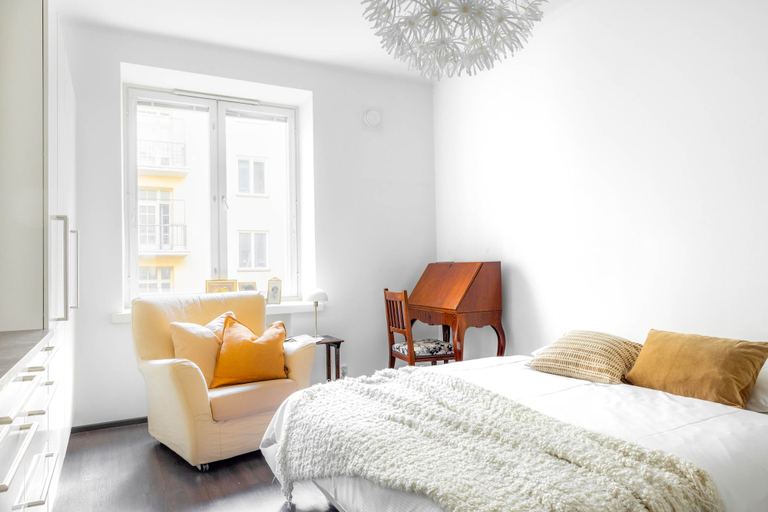 Bedroom 3, Spacious apt on Tranquil Courtyard, Uusimaa