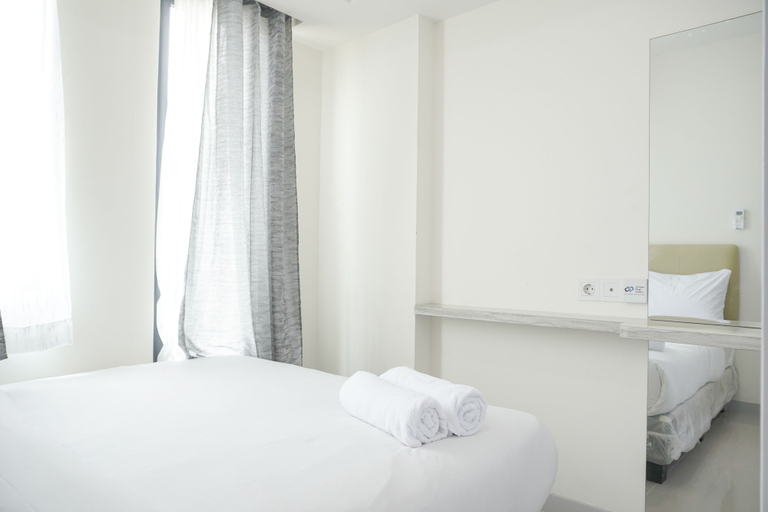 Bedroom 2, Simply Look And Homey 1Br Osaka Riverview Pik 2 Apartment, Tangerang