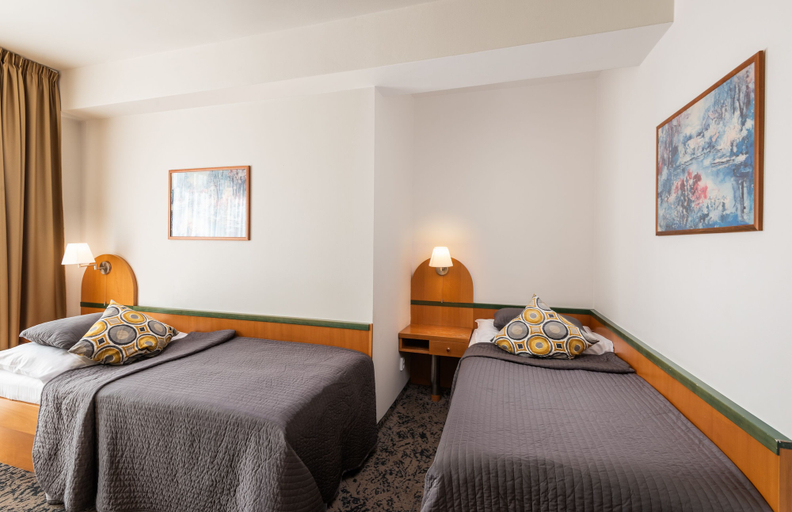 Bedroom 3, Hotel Troja, Praha 8