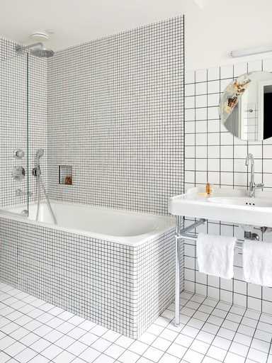 Bathroom 4, New Hotel le Voltaire, Paris