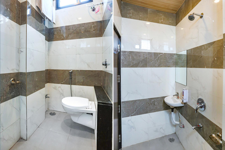Bathroom 4, FabHotel Balaji Paradise - ALLEN Career Institute, Indore