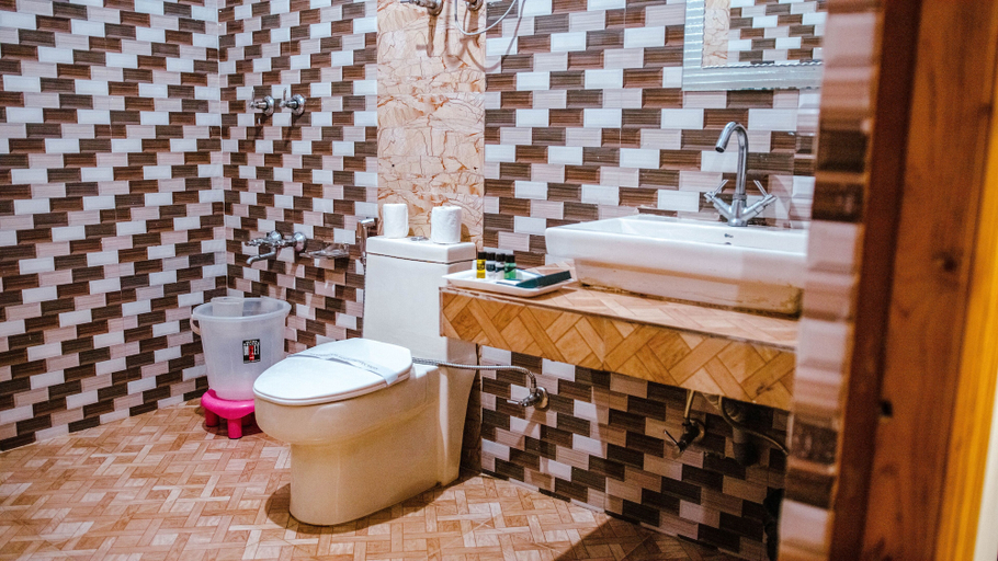 Bathroom, Hotel Neha Palace, Kullu