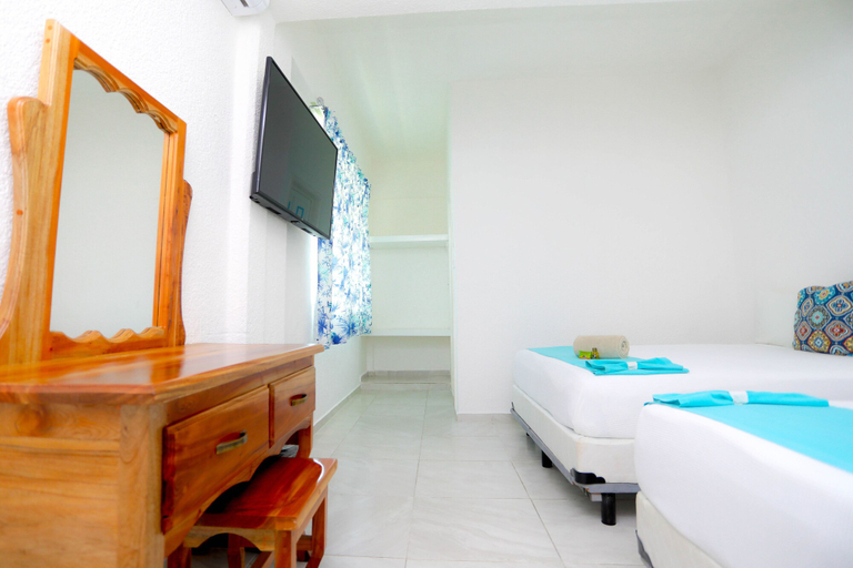 Bedroom 4, Hotel Maria de Lourdes Cancun, Isla Mujeres