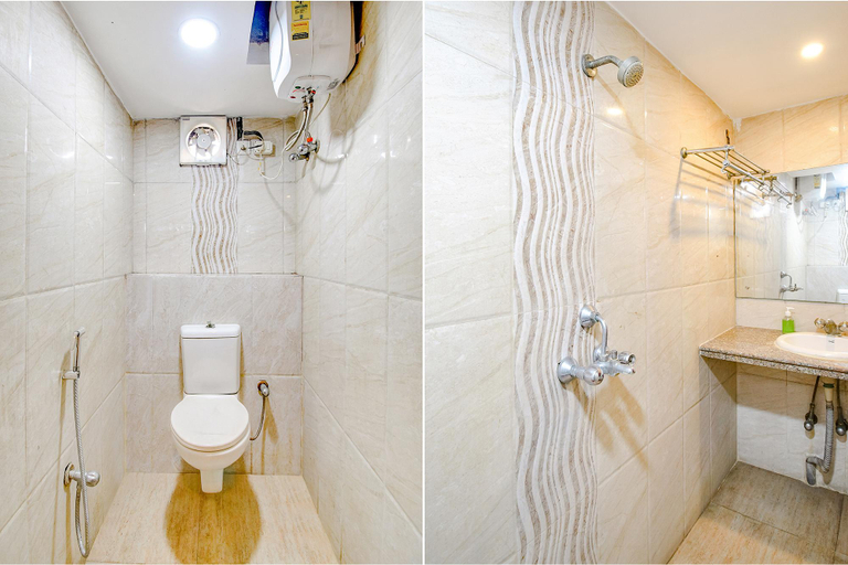 Bathroom 4, FabHotel Raj Darbar - Nr. Kolkata Airport, North 24 Parganas