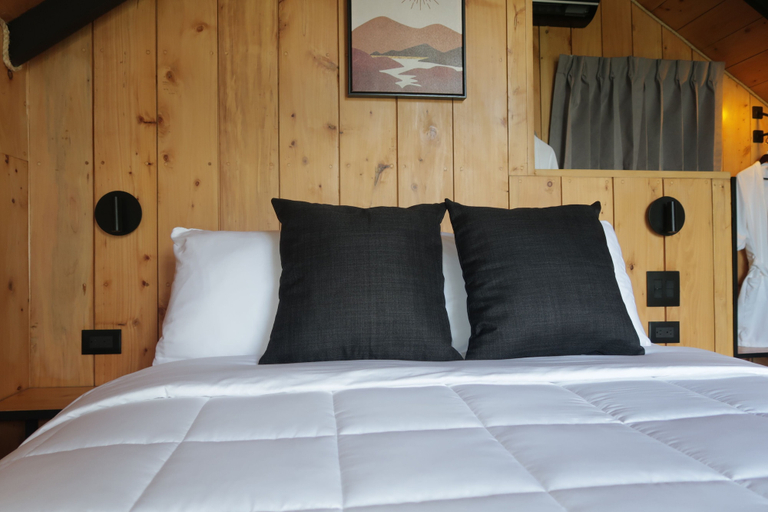 Bedroom 3, Alto's Gardens - Romantic cabins, San Carlos