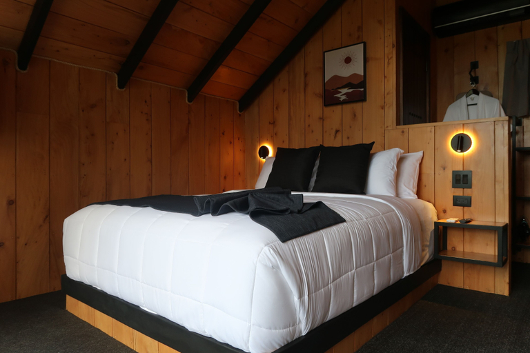 Bedroom 5, Alto's Gardens - Romantic cabins, San Carlos