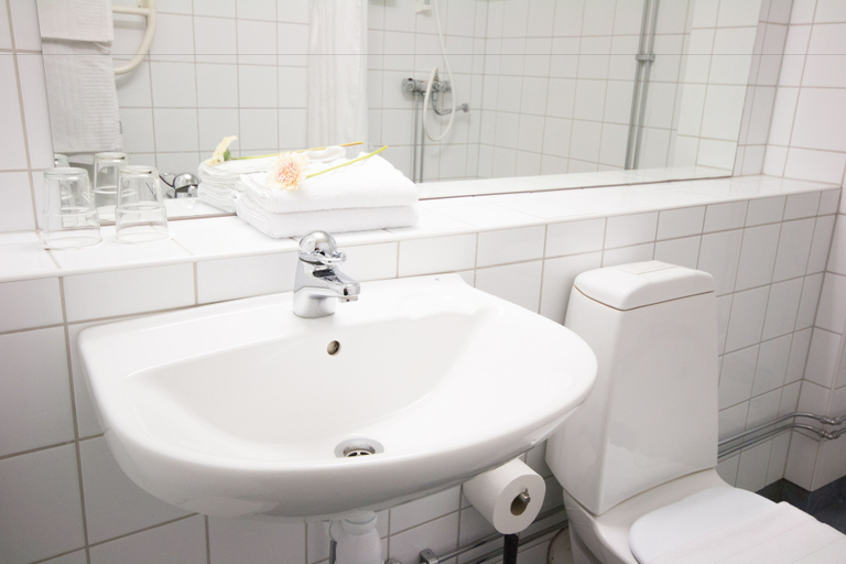 Bathroom, Hotell Aston, Karlskrona