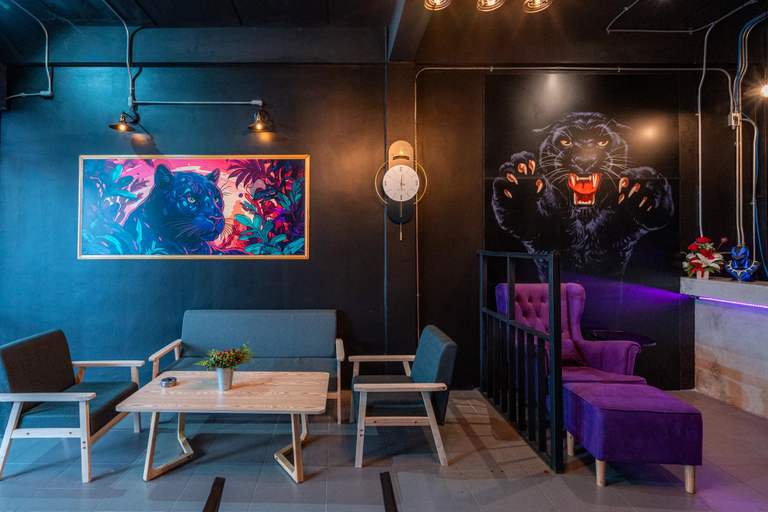 Public Area 3, Black Panther Hostel, Phuket Island