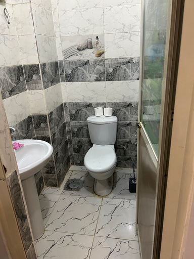 Bathroom 4, Falcon pyramids inn, Al-Ahram
