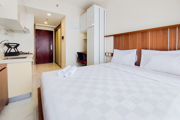 Bedroom 4, Nice Design And Minimalist Studio At Sky House Bsd Apartment, Tangerang Selatan