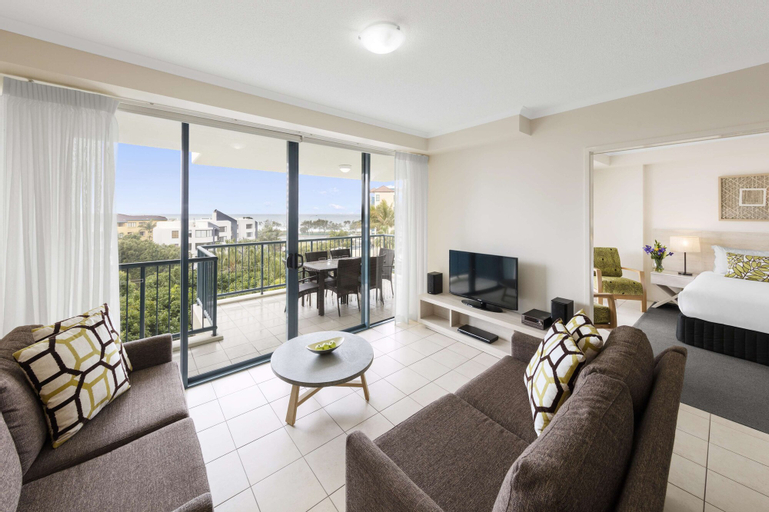 Bedroom 3, Oaks Sunshine Coast Seaforth Resort, Maroochy - Maroochydore