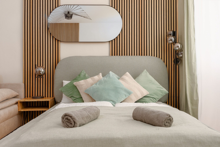 Bedroom 3, Designer Apartments - Near Danube, Wien
