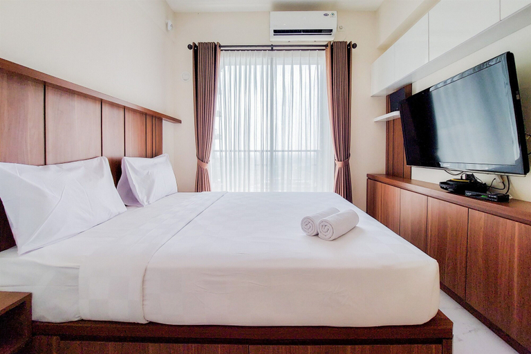Bedroom 3, Nice Design And Minimalist Studio At Sky House Bsd Apartment, Tangerang Selatan
