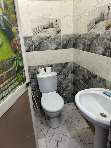 Bathroom 5, Falcon pyramids inn, Al-Ahram