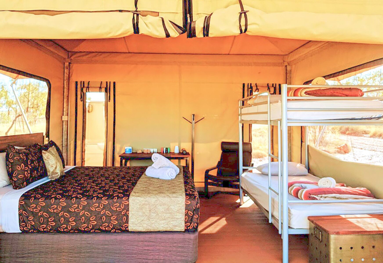 Bedroom 3, Karijini Eco Retreat, Ashburton