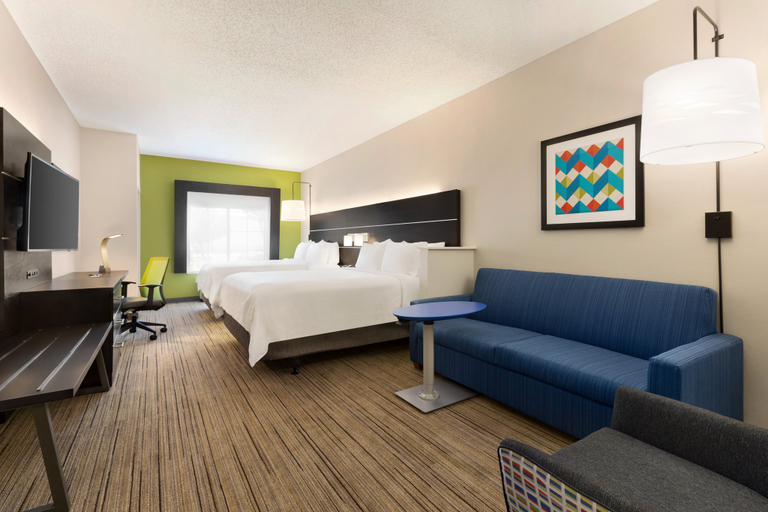 Bedroom 5, Holiday Inn Express & Suites SHAWNEE I-40 by IHG, Pottawatomie