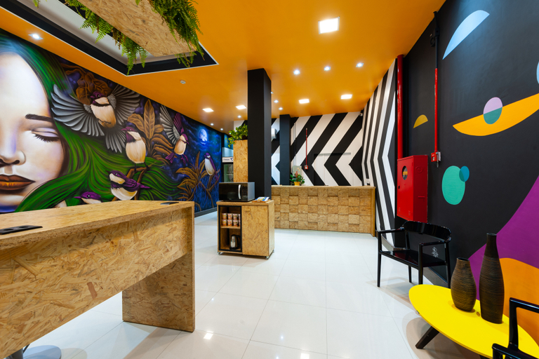 Public Area 2, Mural Living Hotel Manaus, Maués