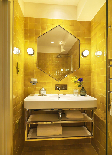 Bathroom 5, Le Katorze Hotel (Ex Le Méridional), Paris